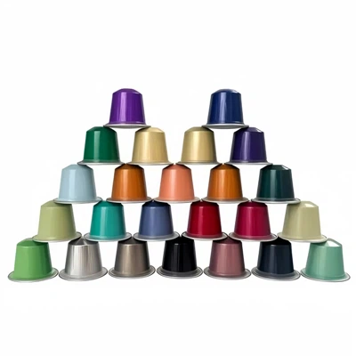 Aluminium koffiecapsules